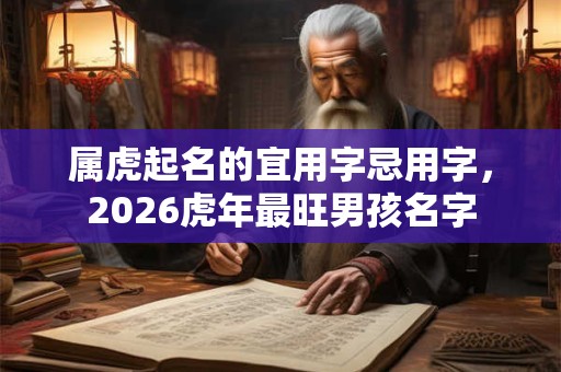 属虎起名的宜用字忌用字，2026虎年最旺男孩名字
