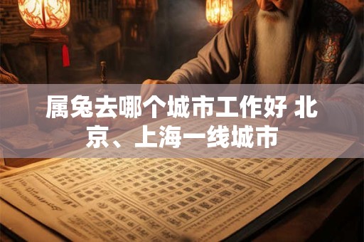 属兔去哪个城市工作好 北京、上海一线城市