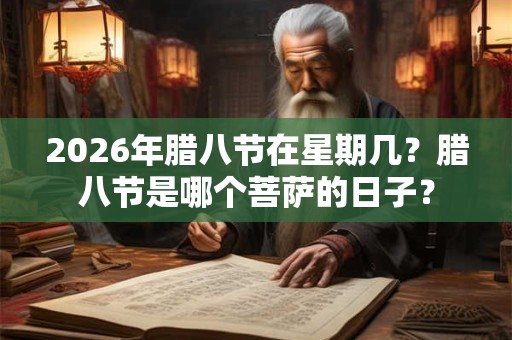 2026年腊八节在星期几?腊八节是哪个菩萨的日子? 2026年腊八节在星期几?腊八节是哪个菩萨的日子?