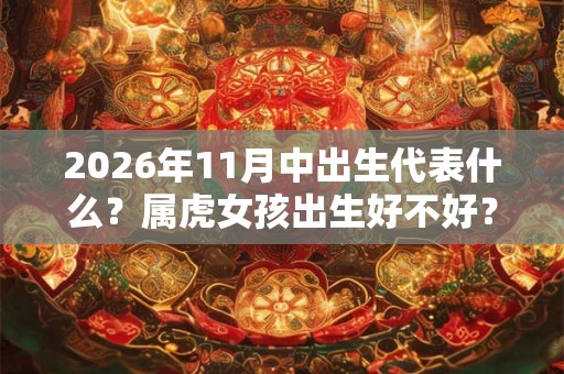 2026年11月中出生代表什么？属虎女孩出生好不好？
