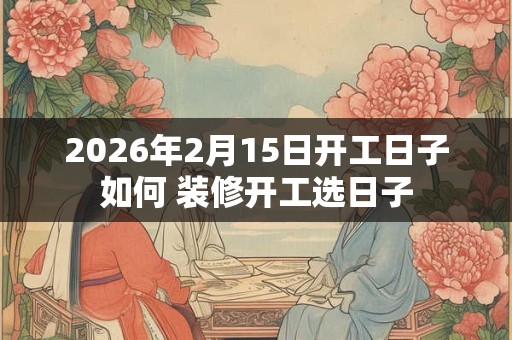 2026年2月15日开工日子如何 装修开工选日子