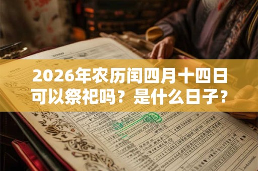 2026年农历闰四月十四日可以祭祀吗?是什么日子? 2026年农历闰四月十四日可以祭祀吗?是什么日子?