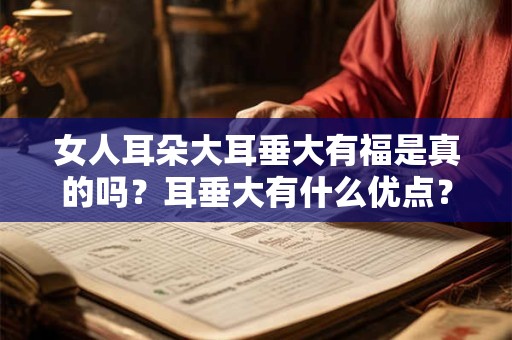 女人耳朵大耳垂大有福是真的吗?耳垂大有什么优点? 女人耳朵大耳垂大有福是真的吗?耳垂大有什么优点?