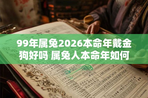 99年属兔2026本命年戴金狗好吗 属兔人本命年如何催旺运势