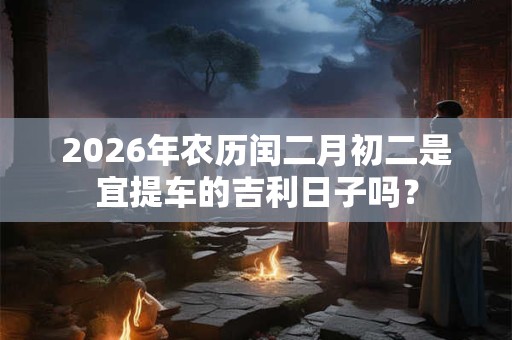 2026年农历闰二月初二是宜提车的吉利日子吗？