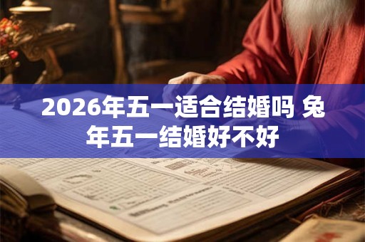 2026年五一适合结婚吗 兔年五一结婚好不好 2026年五一适合结婚吗 兔年五一结婚好不好