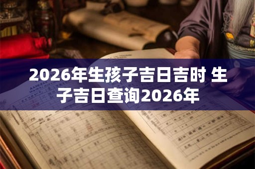 2026年生孩子吉日吉时 生子吉日查询2026年 2026年生孩子吉日吉时 生子吉日查询2026年