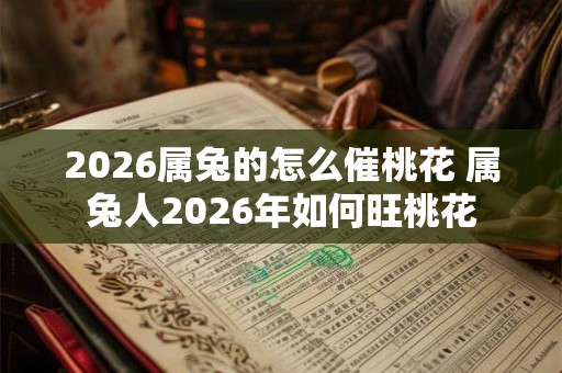 2026属兔的怎么催桃花 属兔人2026年如何旺桃花