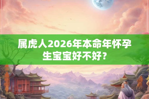 属虎人2026年本命年怀孕生宝宝好不好？