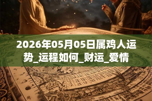 2026年05月05日属鸡人运势_运程如何_财运_爱情