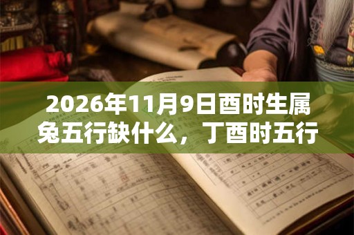 2026年11月9日酉时生属兔五行缺什么，丁酉时五行缺什么