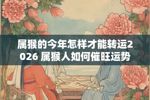 属猴的今年怎样才能转运2026 属猴人如何催旺运势