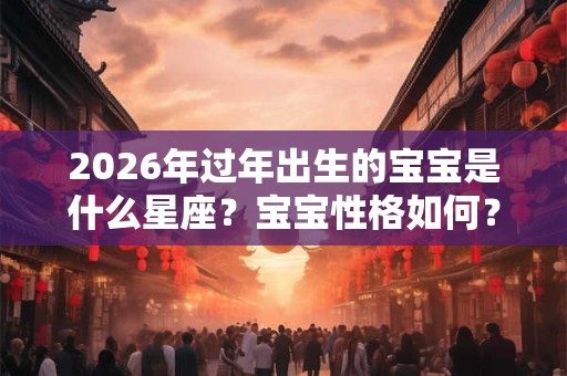2026年过年出生的宝宝是什么星座？宝宝性格如何？
