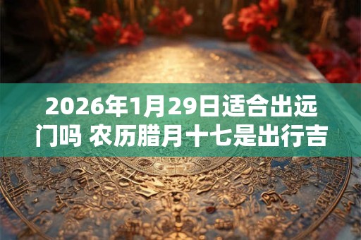 2026年1月29日适合出远门吗 农历腊月十七是出行吉日吗