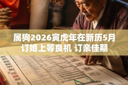 属狗2026寅虎年在新历5月订婚上等良机 订亲佳期