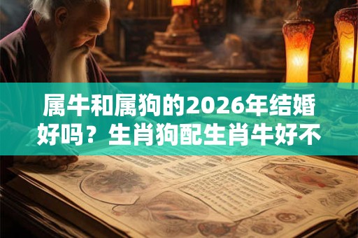 属牛和属狗的2026年结婚好吗？生肖狗配生肖牛好不好