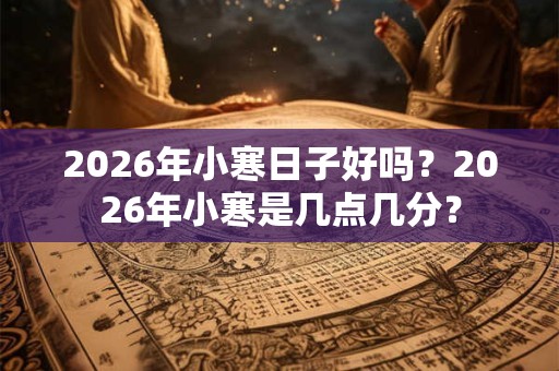 2026年小寒日子好吗?2026年小寒是几点几分? 2026年小寒日子好吗?2026年小寒是几点几分?