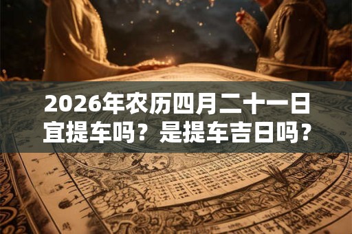 2026年农历四月二十一日宜提车吗？是提车吉日吗？