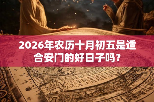 2026年农历十月初五是适合安门的好日子吗？
