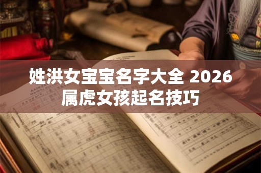 姓洪女宝宝名字大全 2026属虎女孩起名技巧 姓洪女宝宝名字大全 2026属虎女孩起名技巧
