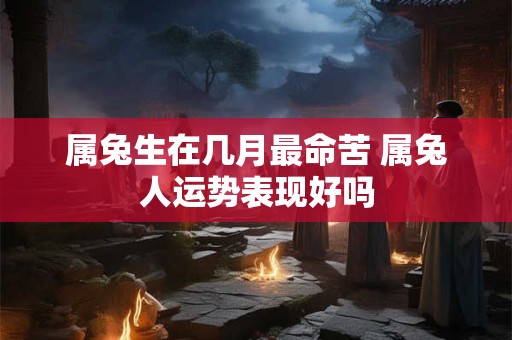 属兔生在几月最命苦 属兔人运势表现好吗