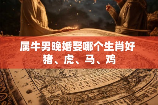 属牛男晚婚娶哪个生肖好 猪、虎、马、鸡