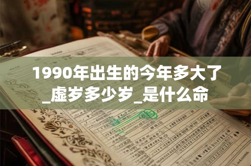 1990年出生的今年多大了_虚岁多少岁_是什么命 1990年出生的今年多大了_虚岁多少岁_是什么命