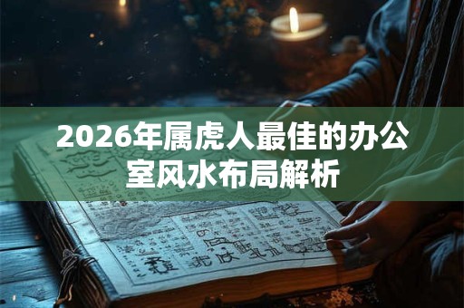 2026年属虎人最佳的办公室风水布局解析 2026年属虎人最佳的办公室风水布局解析