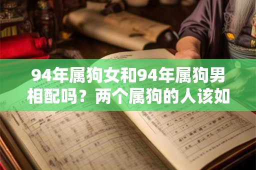94年属狗女和94年属狗男相配吗？两个属狗的人该如何面对婚姻