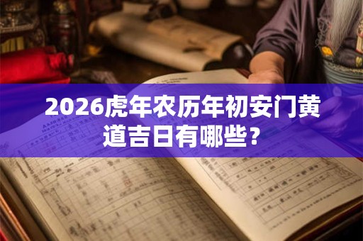 2026虎年农历年初安门黄道吉日有哪些？