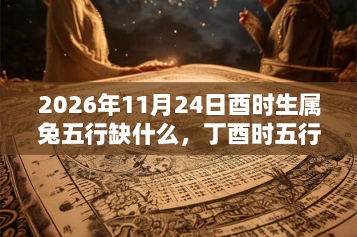 2026年11月24日酉时生属兔五行缺什么，丁酉时五行缺什么