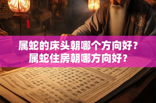 属蛇的床头朝哪个方向好？属蛇住房朝哪方向好？