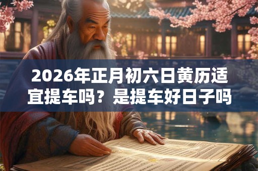 2026年正月初六日黄历适宜提车吗？是提车好日子吗