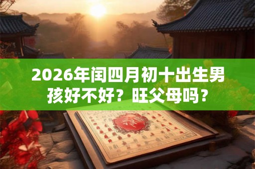 2026年闰四月初十出生男孩好不好？旺父母吗？