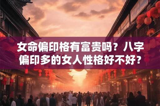 女命偏印格有富贵吗？八字偏印多的女人性格好不好？