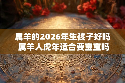 属羊的2026年生孩子好吗 属羊人虎年适合要宝宝吗 属羊的2026年生孩子好吗 属羊人虎年适合要宝宝吗