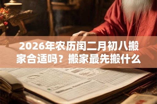 2026年农历闰二月初八搬家合适吗?搬家最先搬什么最好发旺? 2026年农历闰二月初八搬家合适吗?搬家最先搬什么最好发旺?