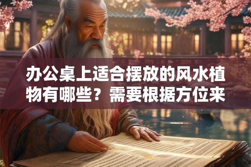 办公桌上适合摆放的风水植物有哪些？需要根据方位来吗？