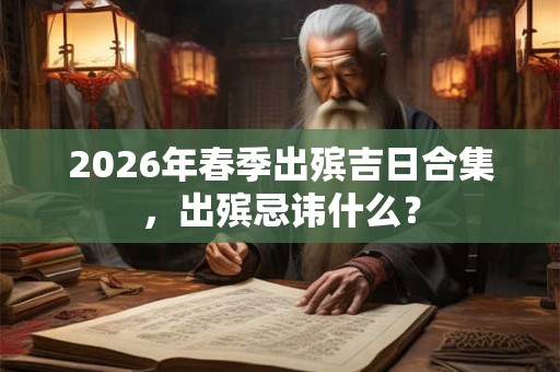 2026年春季出殡吉日合集，出殡忌讳什么？