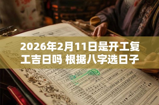 2026年2月11日是开工复工吉日吗 根据八字选日子