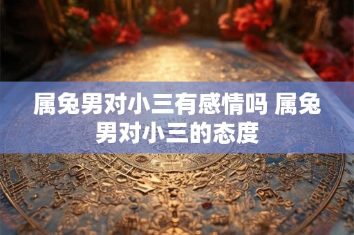 属兔男对小三有感情吗 属兔男对小三的态度