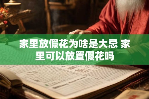 家里放假花为啥是大忌 家里可以放置假花吗