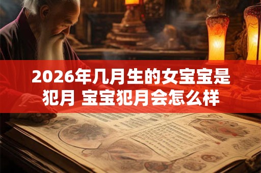 2026年几月生的女宝宝是犯月 宝宝犯月会怎么样