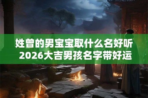 姓曾的男宝宝取什么名好听 2026大吉男孩名字带好运的