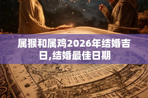 属猴和属鸡2026年结婚吉日,结婚最佳日期