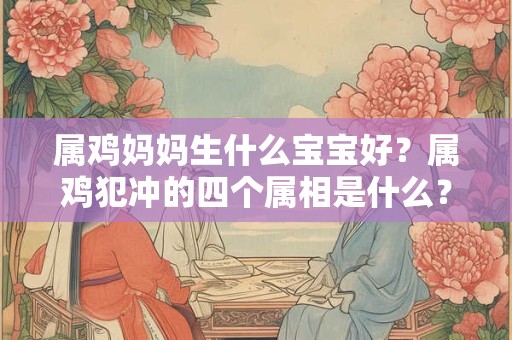 属鸡妈妈生什么宝宝好?属鸡犯冲的四个属相是什么? 属鸡妈妈生什么宝宝好?属鸡犯冲的四个属相是什么?