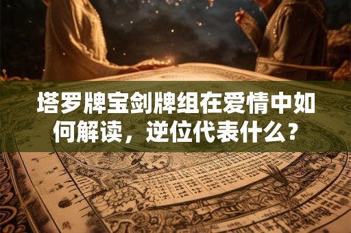 塔罗牌宝剑牌组在爱情中如何解读，逆位代表什么？