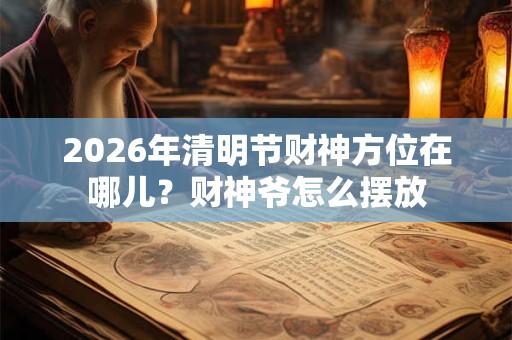 2026年清明节财神方位在哪儿?财神爷怎么摆放 2026年清明节财神方位在哪儿?财神爷怎么摆放