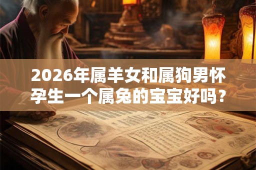 2026年属羊女和属狗男怀孕生一个属兔的宝宝好吗? 2026年属羊女和属狗男怀孕生一个属兔的宝宝好吗?