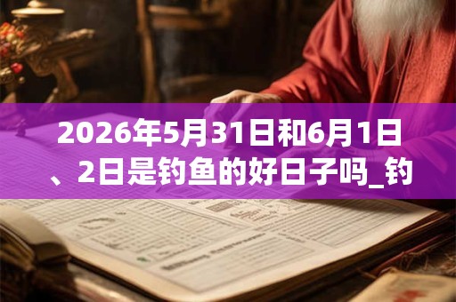 2026年5月31日和6月1日、2日是钓鱼的好日子吗_钓鱼可以吗